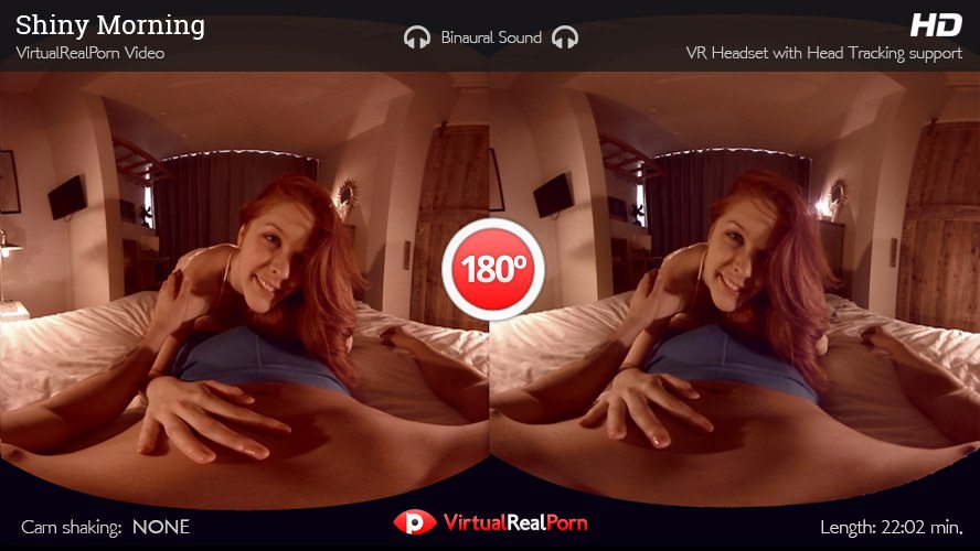 888px x 500px - Amarna Miller is back with a new romantic scene for VR