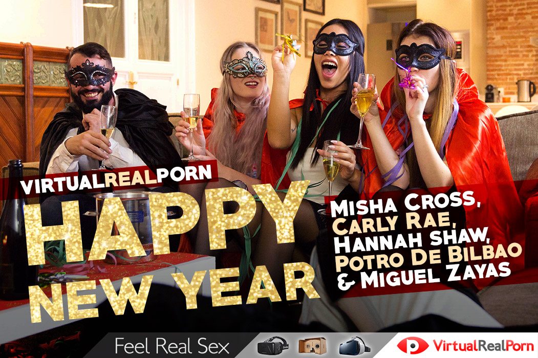 New Years Eve Porn - â–· Sex group VR Porn celebration - VirtualRealPorn.com