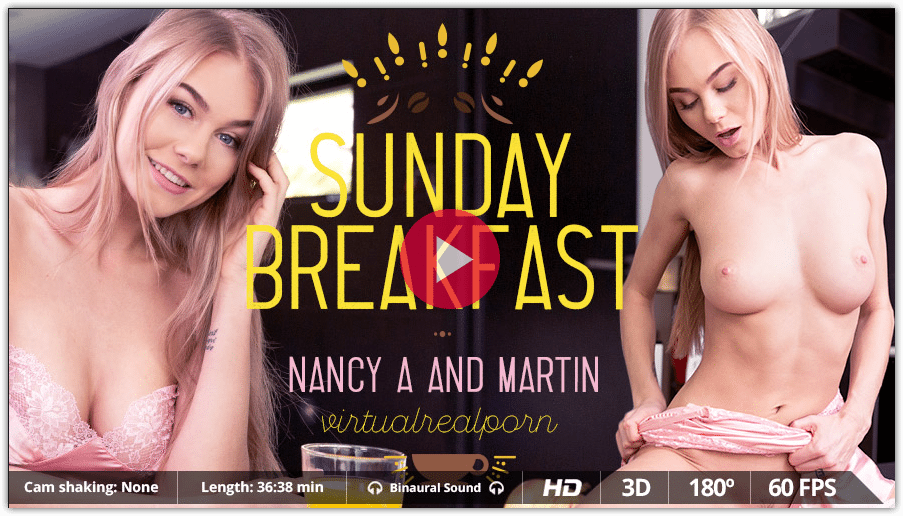 Too Good Porn Nancey - â–· Sunday breakfast - VirtualRealPorn.com